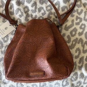 The Pioneer Woman Embossed Faux Leather Bucket Bag